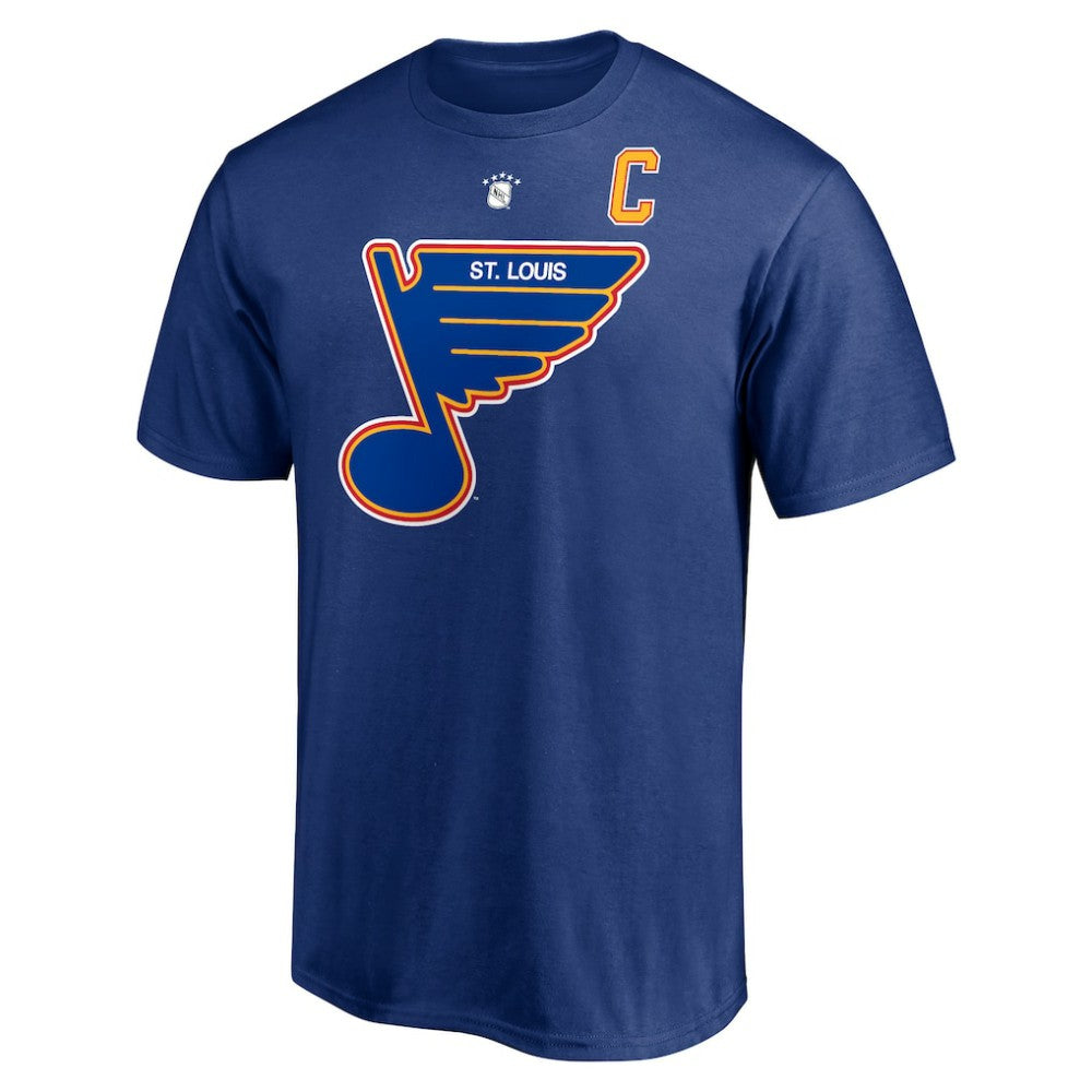 Brett Hull St. Louis Blues Fanatics Authentic Stack Retired Player Nickname & Number T-Shirt - Blue T-shirts