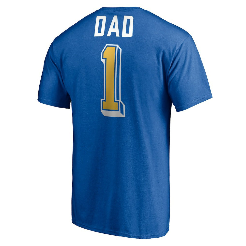 Golden State Warriors Number One Dad T-Shirt sale - Royal discount