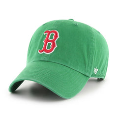 Boston Red Sox Clean Up Adjustable Hat Green