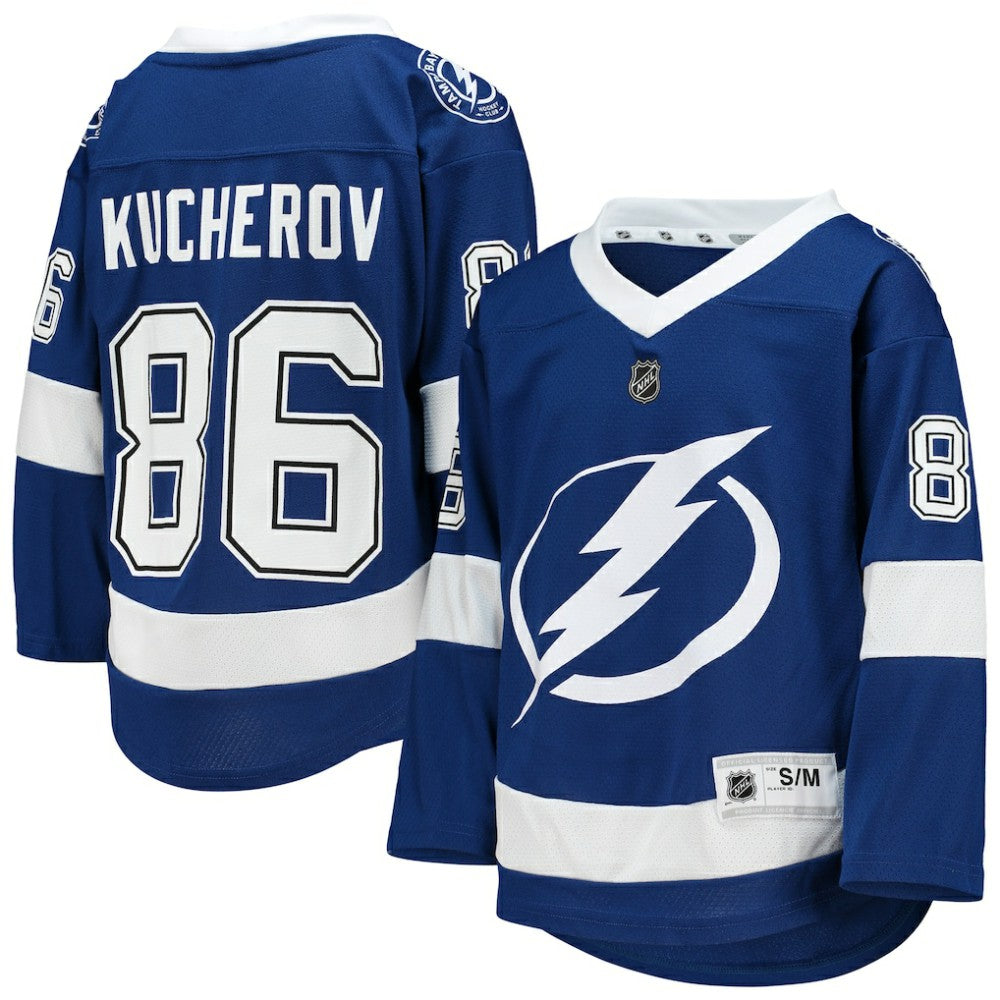Nikita Kucherov Tampa Bay Lightning Youth Home Replica Player Jersey - Blue Jerseys