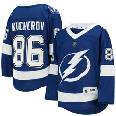 Nikita Kucherov Tampa Bay Lightning Youth Home Replica Player Jersey - Blue Jerseys