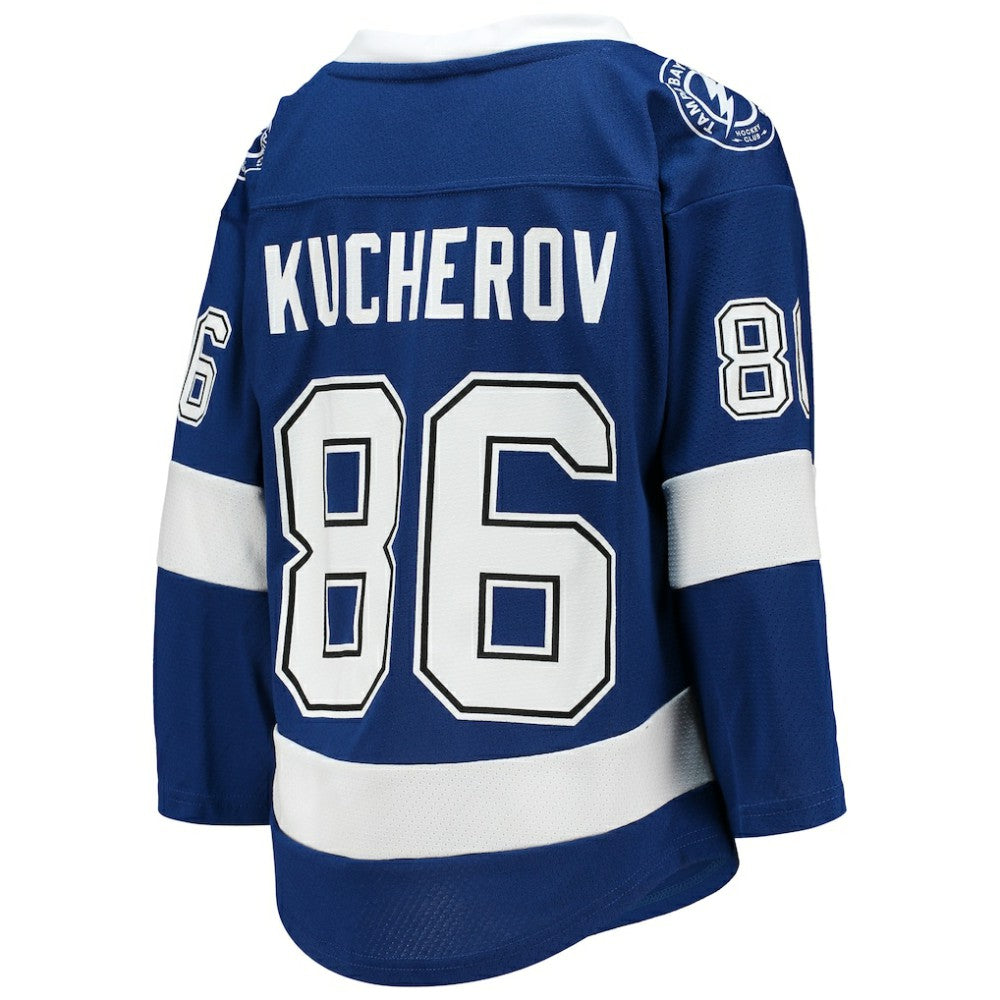Nikita Kucherov Tampa Bay Lightning Youth Home Replica Player Jersey - Blue Jerseys