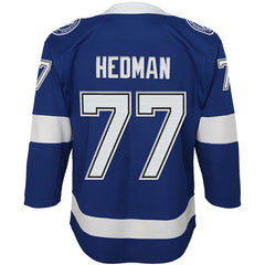 Victor Hedman Tampa Bay Lightning Youth Home Premier Player Jersey - Blue Jerseys