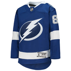 Nikita Kucherov Tampa Bay Lightning Youth Home Premier Player Jersey - Blue Jerseys