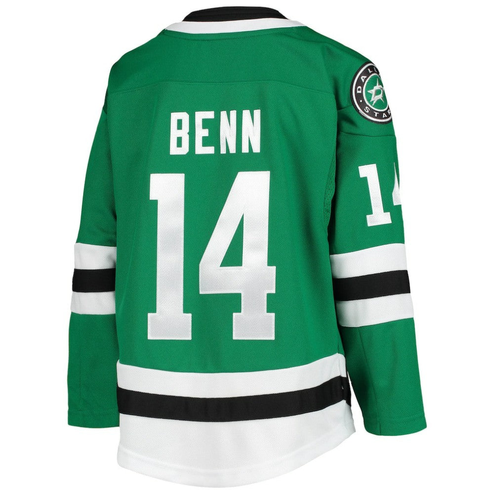 Jamie Benn Dallas Stars Youth Home Premier Player Jersey - Kelly Green Jerseys