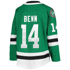 Jamie Benn Dallas Stars Youth Home Premier Player Jersey - Kelly Green Jerseys
