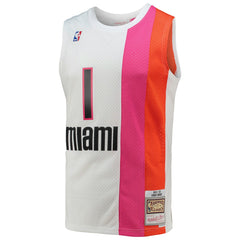 Chris Bosh Miami Heat 2011/12 Hardwood Classics Swingman Jersey - White cheap