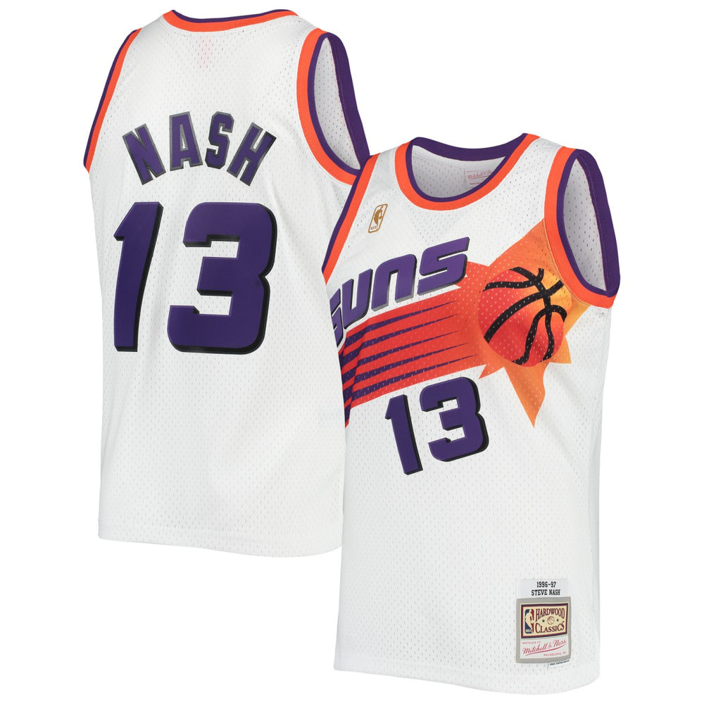 Steve Nash Phoenix Suns 1996/97 Hardwood Classics Swingman Jersey - White for sale