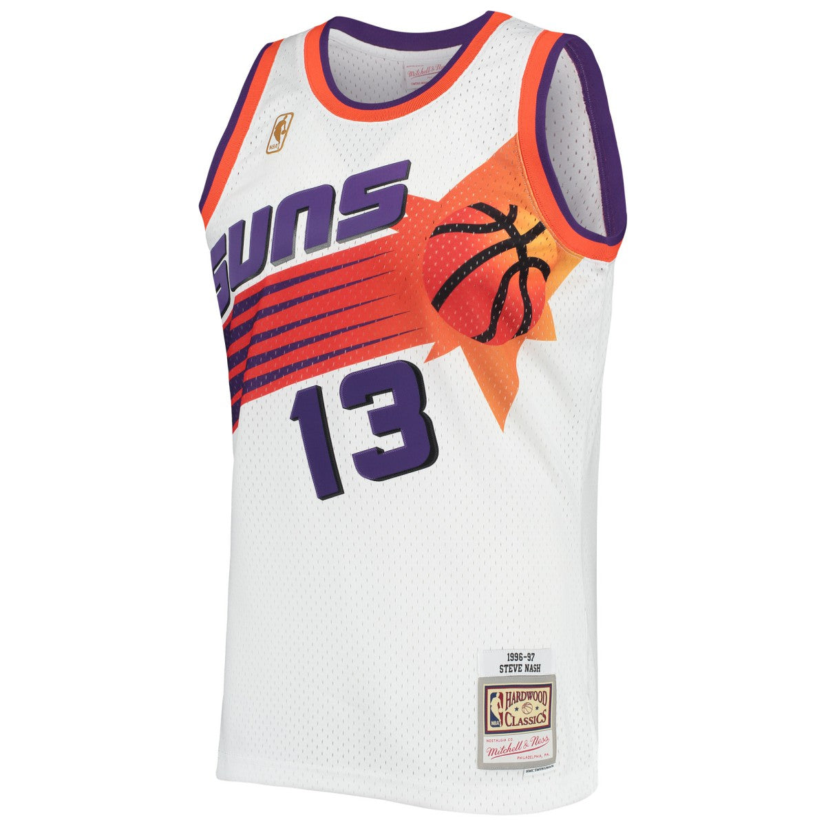 Steve Nash Phoenix Suns 1996/97 Hardwood Classics Swingman Jersey - White for sale