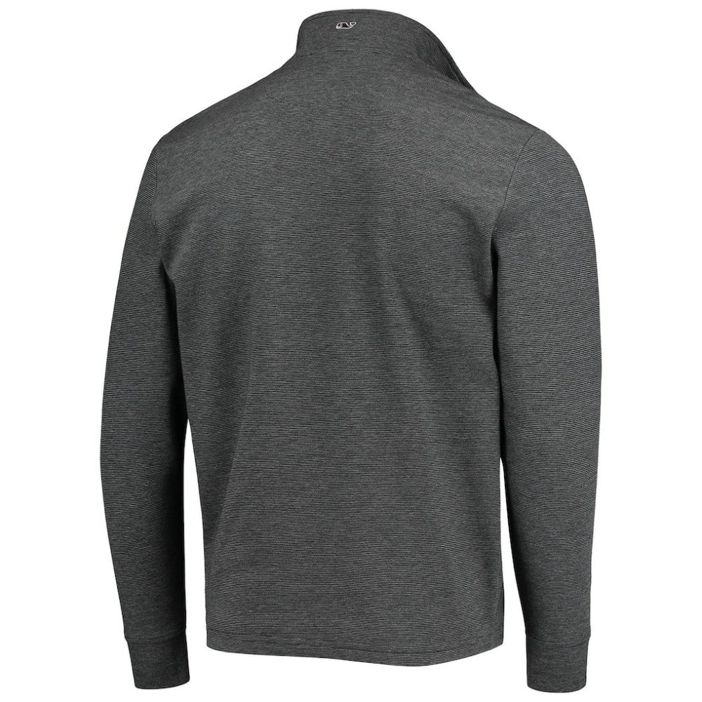 San Francisco Giants Vineyard Vines Saltwater Quarter-Zip Jacket Charcoal