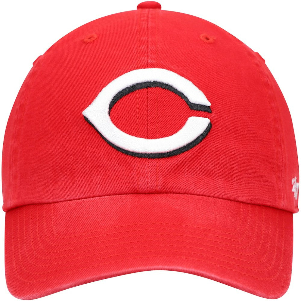 Cincinnati Reds Youth Team Logo Clean Up Adjustable Hat Red