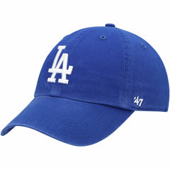 Los Angeles Dodgers Youth Team Logo Clean Up Adjustable Hat Royal