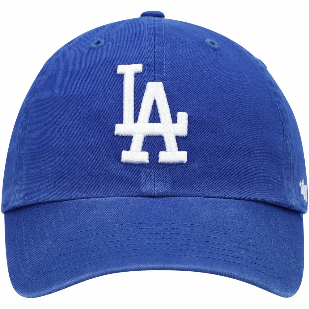 Los Angeles Dodgers Youth Team Logo Clean Up Adjustable Hat Royal