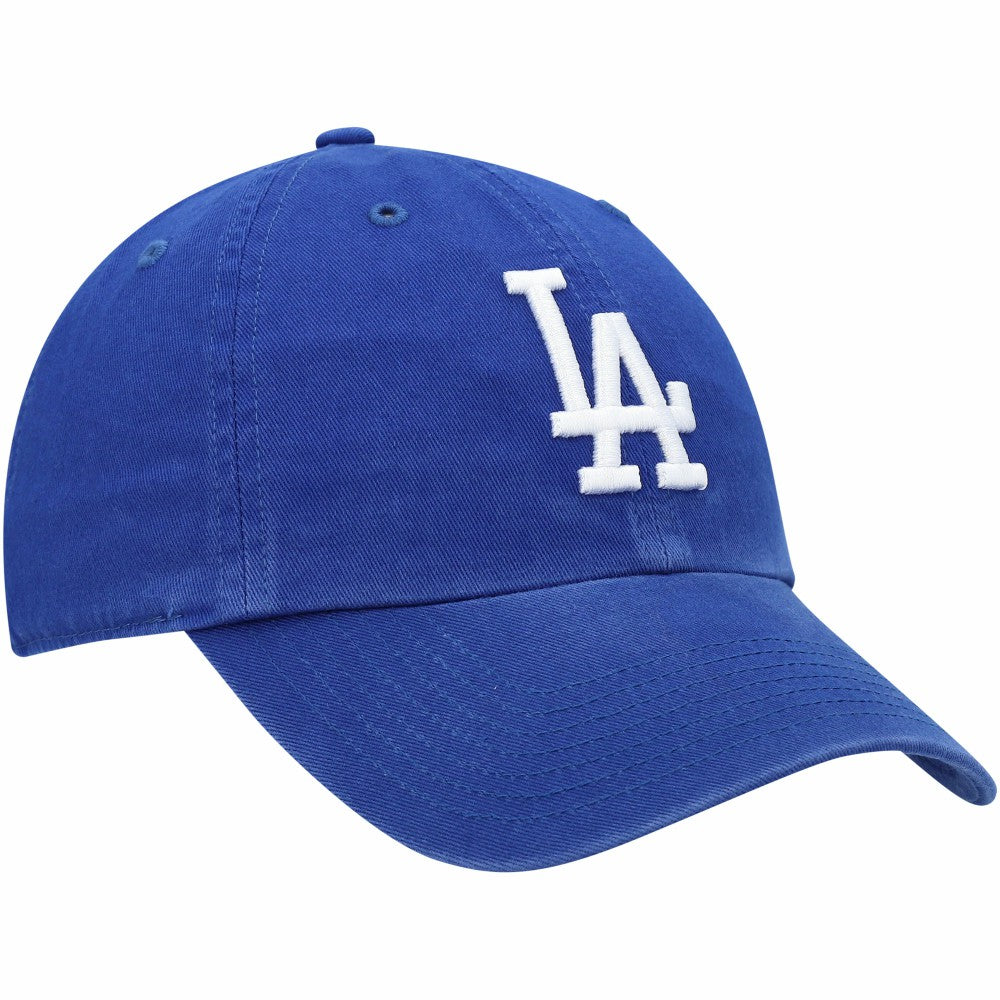 Los Angeles Dodgers Youth Team Logo Clean Up Adjustable Hat Royal