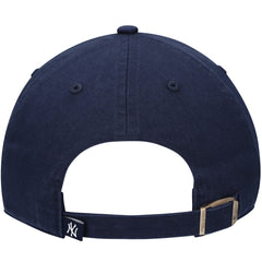 New York Yankees Youth Team Logo Clean Up Adjustable Hat Navy