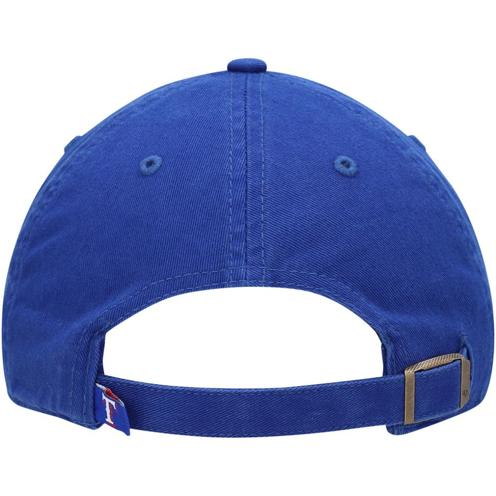 Texas Rangers Youth Team Logo Clean Up Adjustable Hat Royal