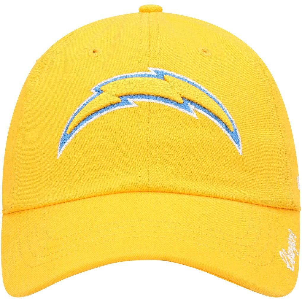 Los Angeles Chargers '47 Women's Miata Clean Up Secondary Logo Adjustable Hat - Gold for sale
