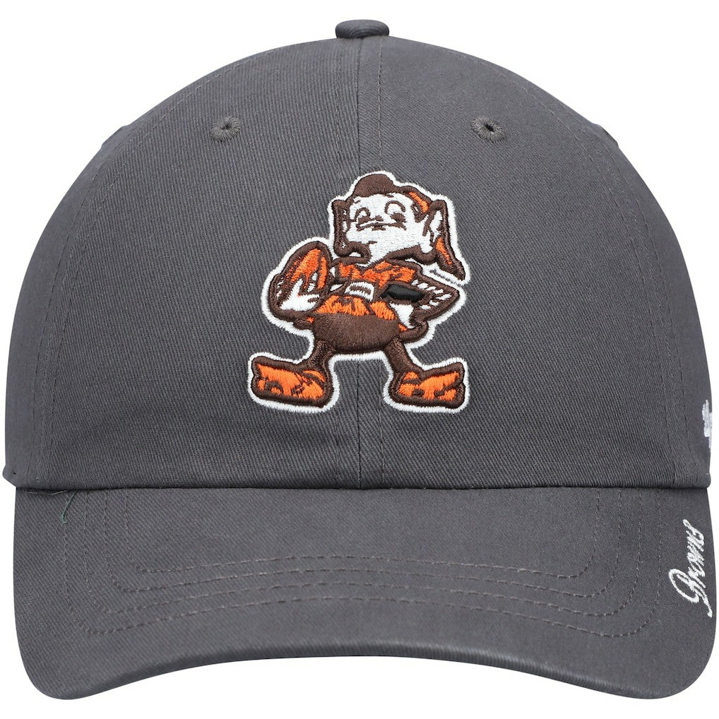 Cleveland Browns '47 Women's Brownie The Elf Miata Clean Up Adjustable Hat - Charcoal cheap