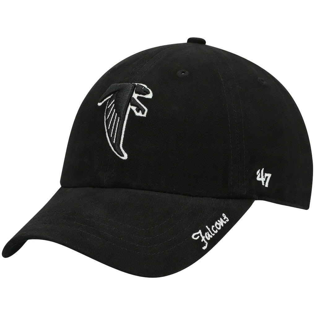Atlanta Falcons '47 Women's Miata Clean Up Adjustable Hat - Black on sale