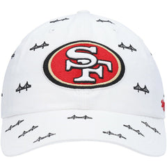 San Francisco 49ers '47 Women's Team Confetti Clean Up Adjustable Hat - White for sale