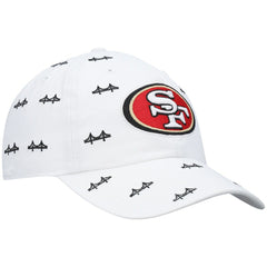 San Francisco 49ers '47 Women's Team Confetti Clean Up Adjustable Hat - White for sale