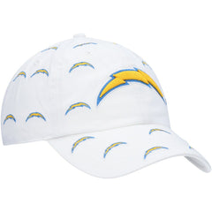 Los Angeles Chargers '47 Women's Team Confetti Clean Up Adjustable Hat - White outlet