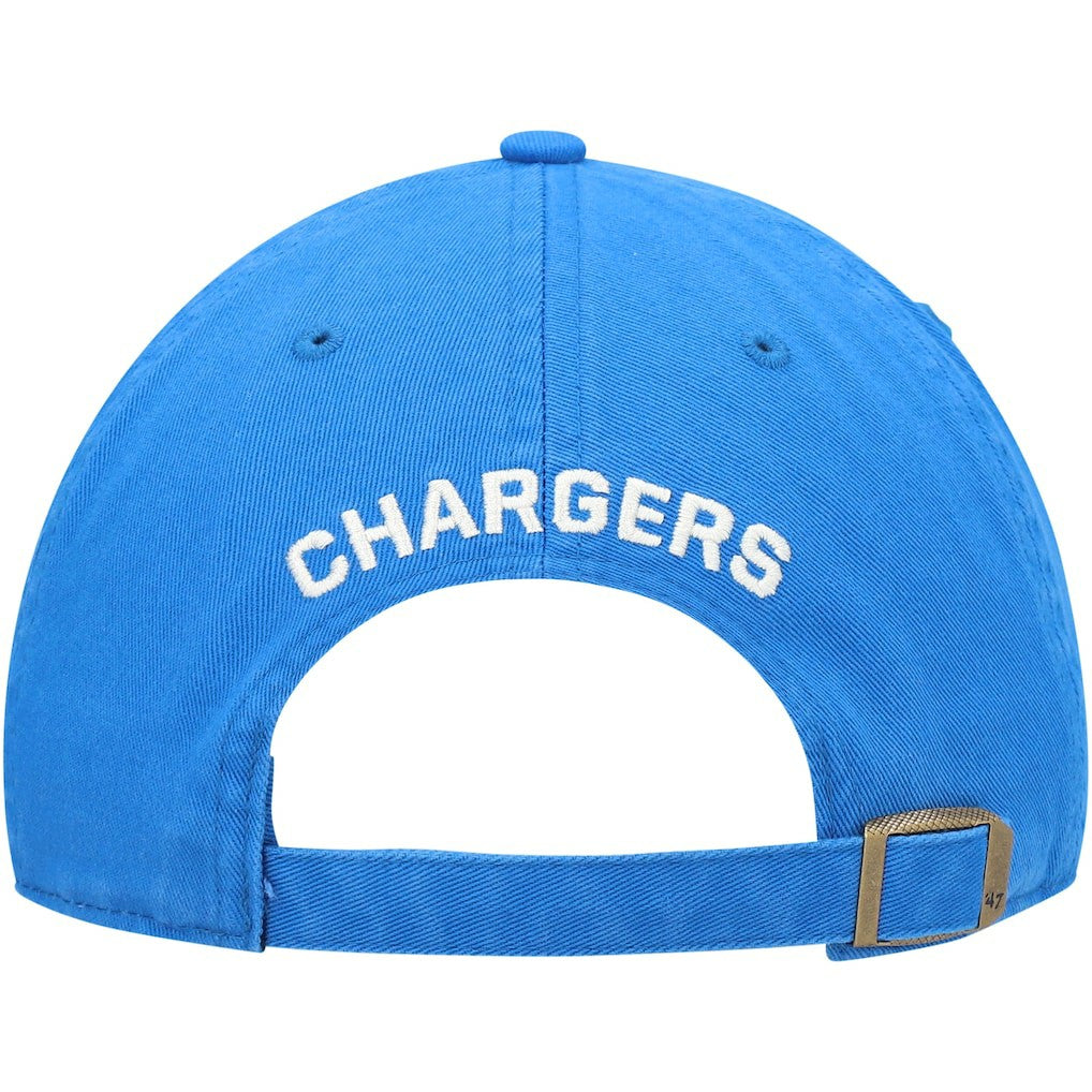 Los Angeles Chargers '47 Women's Finley Clean Up Adjustable Hat - Powder Blue cheap