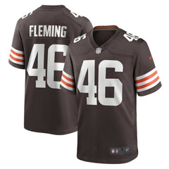 Don Fleming Cleveland Browns Retired Player Jersey - Brown for sale