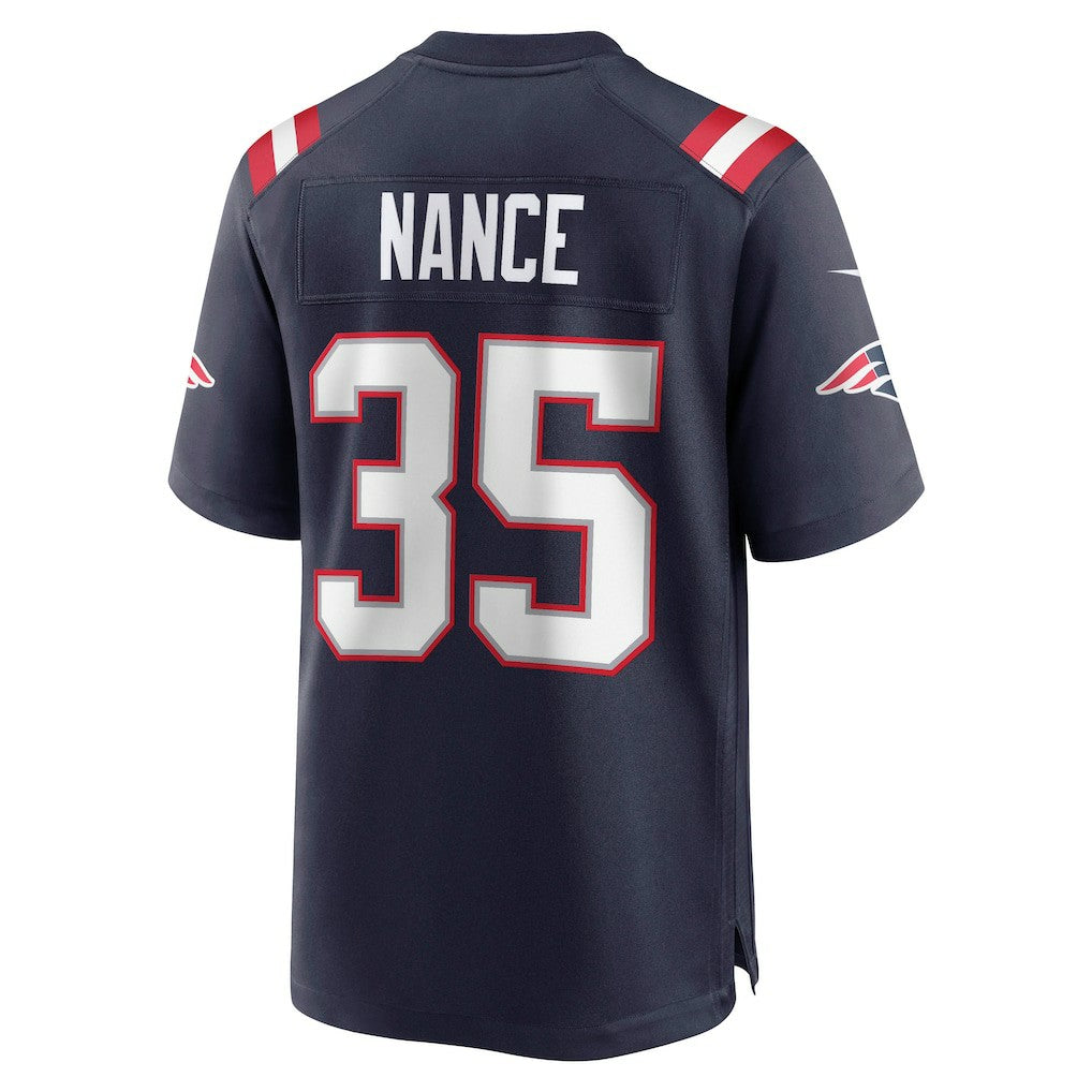 Jim Nance New England Patriots Retired Player Jersey - Navy sale