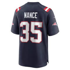 Jim Nance New England Patriots Retired Player Jersey - Navy sale