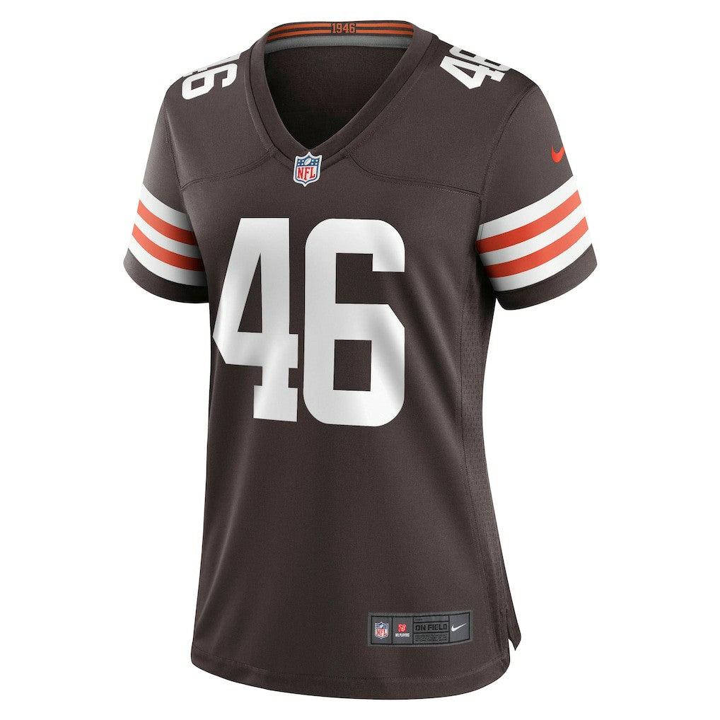 Don Fleming Cleveland Browns Women's Retired Player Jersey - Brown for sale