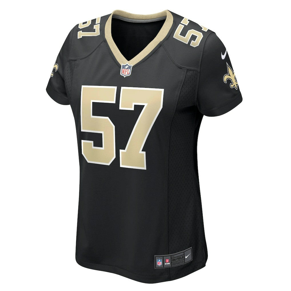 Rickey Jackson New Orleans Saints Women's Retired Player Jersey - Black sale