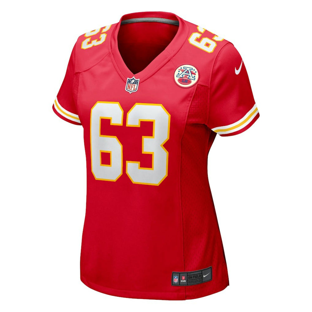 Willie Lanier Kansas City Chiefs Women's Retired Player Jersey - Red sale