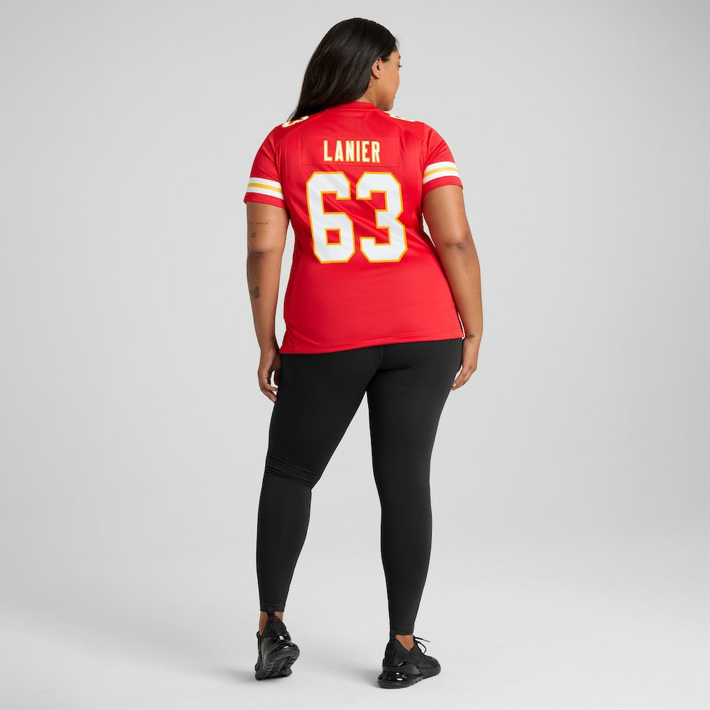 Willie Lanier Kansas City Chiefs Women's Retired Player Jersey - Red sale