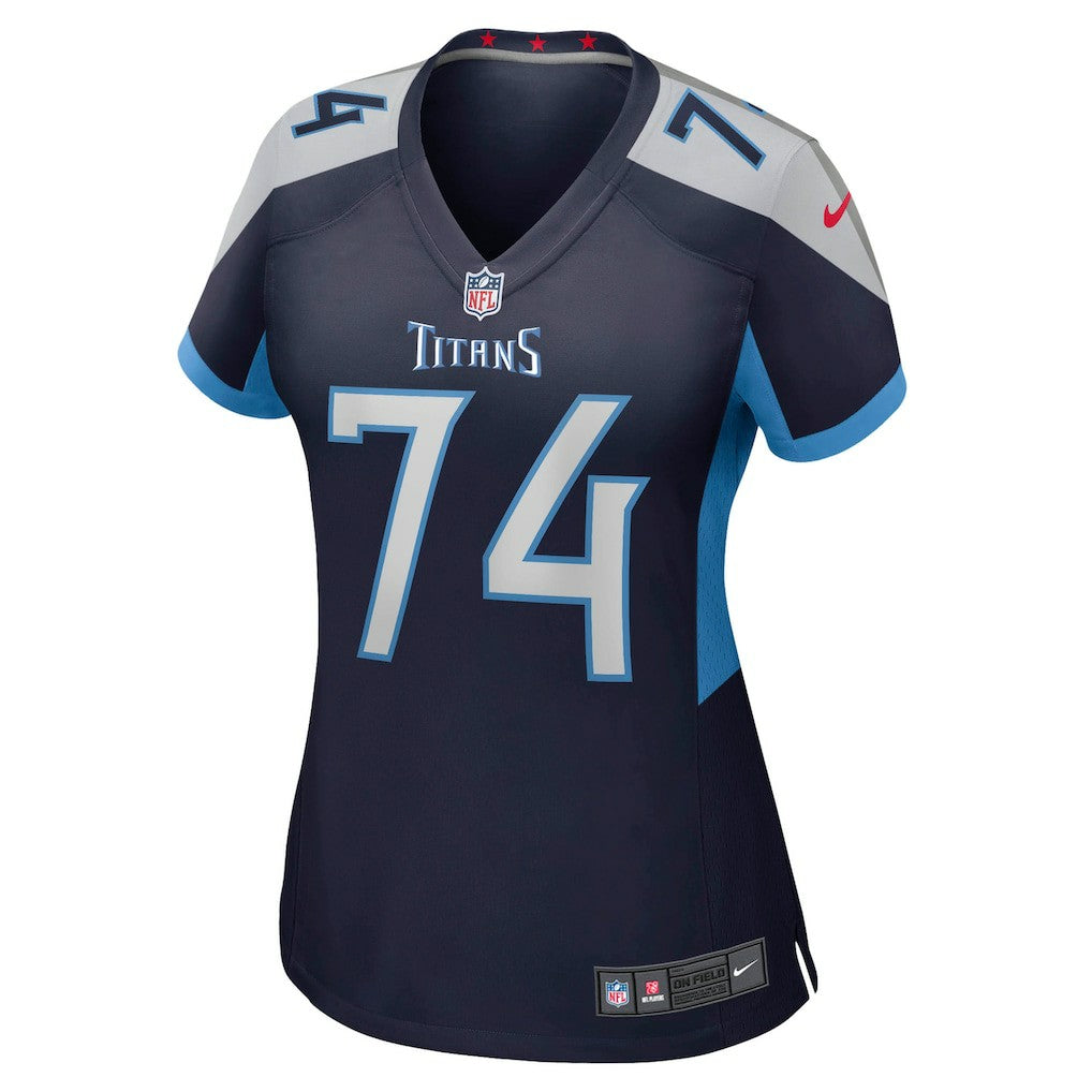 Bruce Matthews Tennessee Titans Women's Retired Player Jersey - Navy for sale