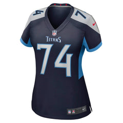 Bruce Matthews Tennessee Titans Women's Retired Player Jersey - Navy for sale