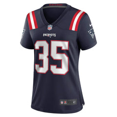 Jim Nance New England Patriots Women's Retired Player Jersey - Navy on sale