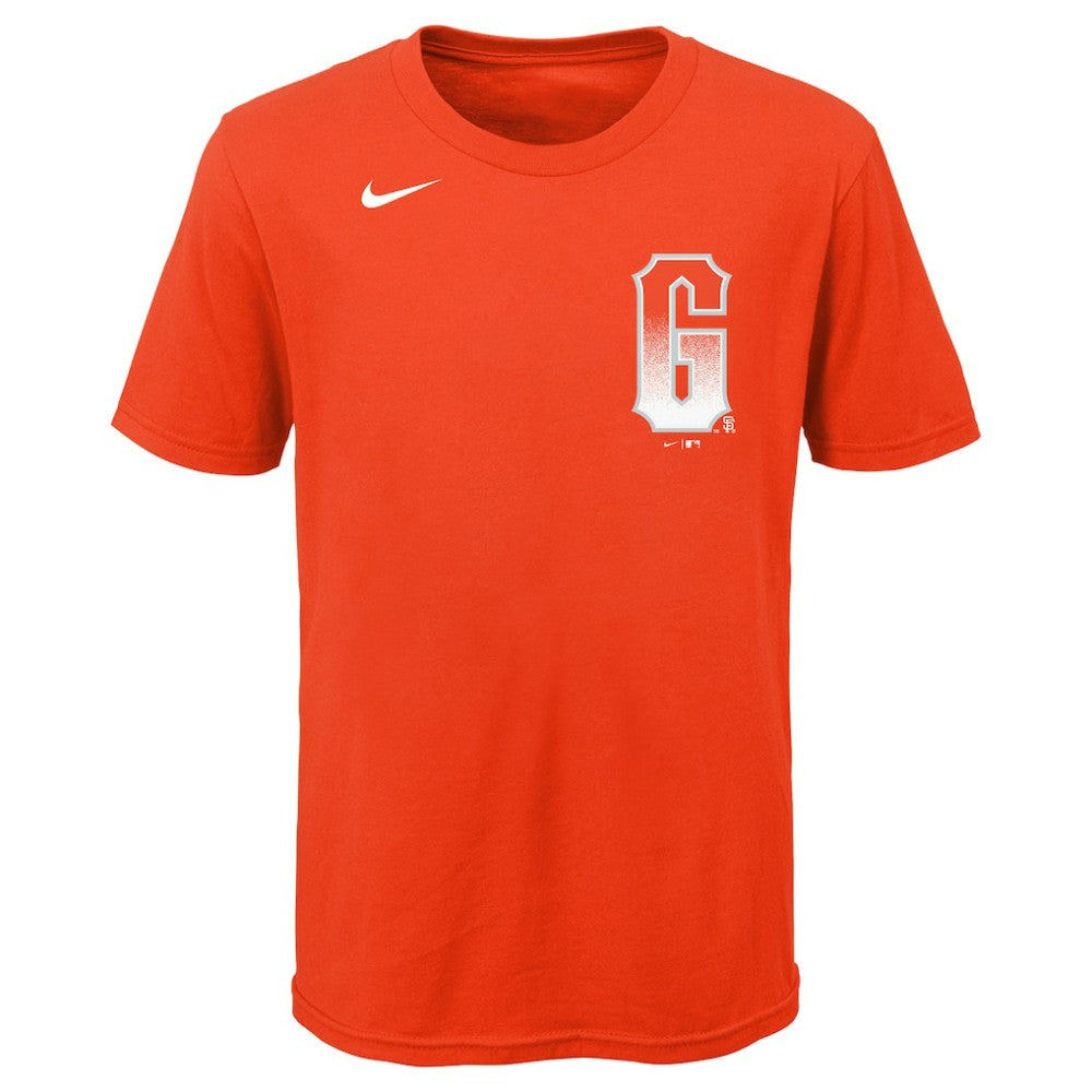 San Francisco Giants Youth City Connect Wordmark T-Shirt Orange