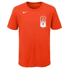 San Francisco Giants Youth City Connect Wordmark T-Shirt Orange