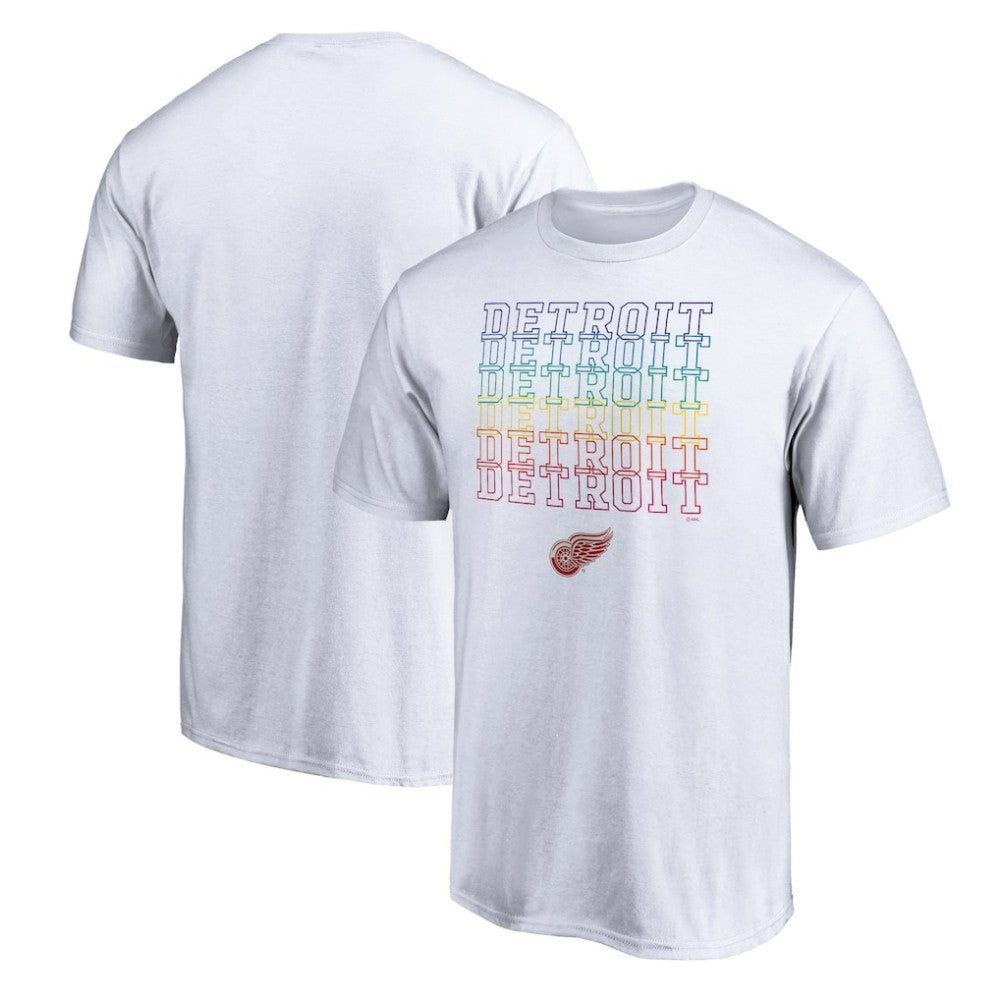 Detroit Red Wings City Pride T-Shirt - White T-shirts