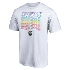 Edmonton Oilers City Pride T-Shirt - White T-shirts