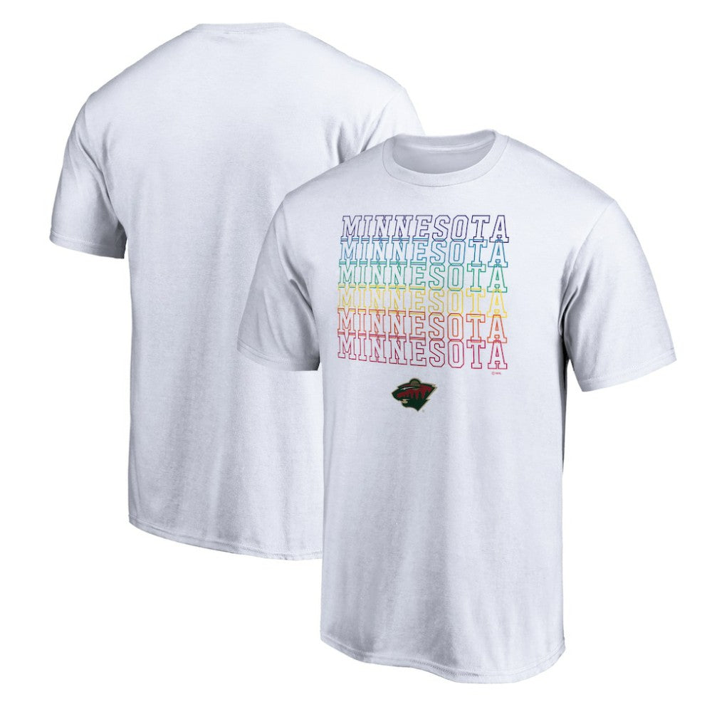 Minnesota Wild City Pride T-Shirt - White T-shirts