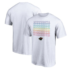 Minnesota Wild City Pride T-Shirt - White T-shirts