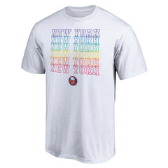 New York Islanders City Pride T-Shirt - White T-shirts