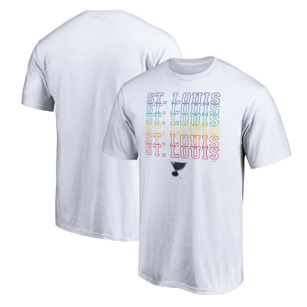 St. Louis Blues City Pride T-Shirt - White T-shirts