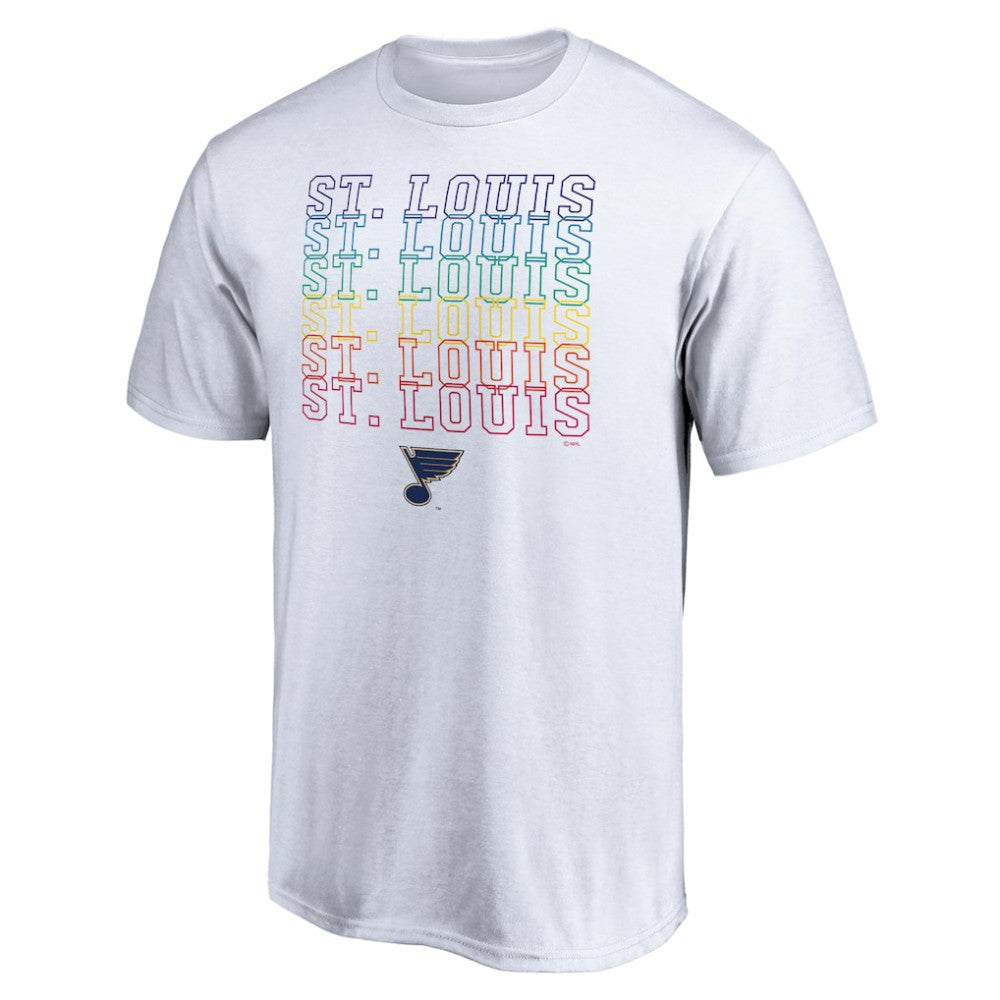 St. Louis Blues City Pride T-Shirt - White T-shirts