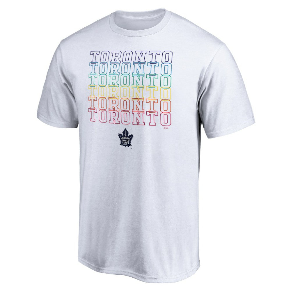 Toronto Maple Leafs City Pride T-Shirt - White T-shirts