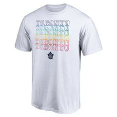 Toronto Maple Leafs City Pride T-Shirt - White T-shirts