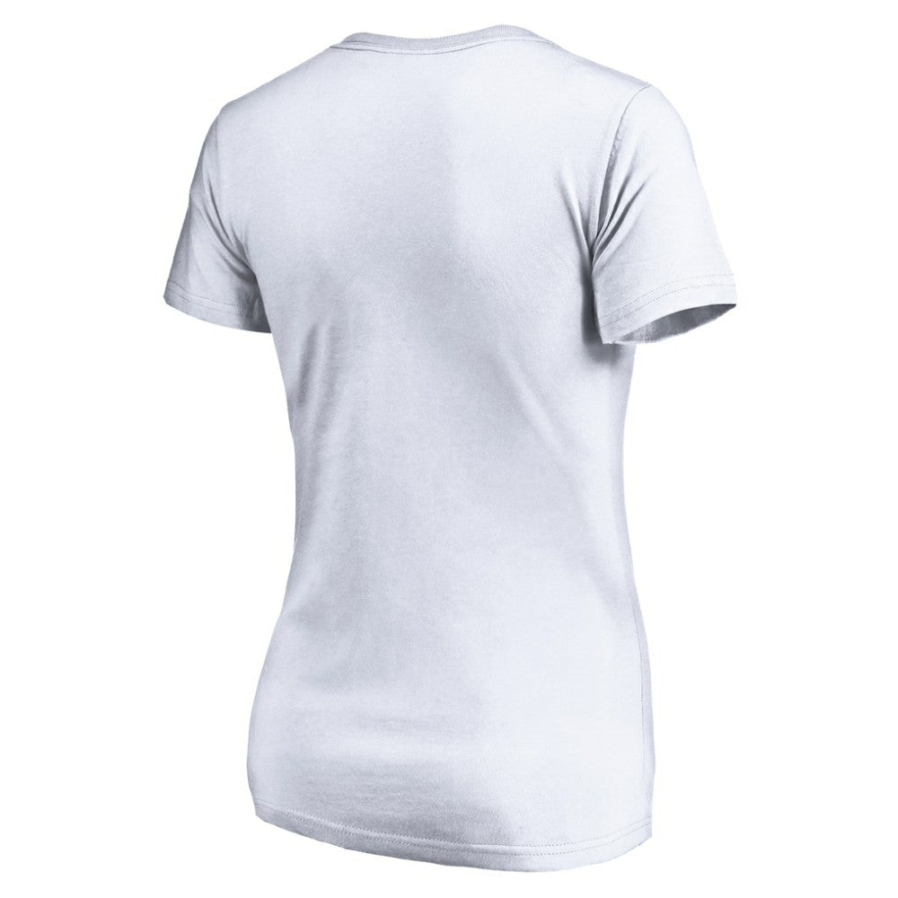 New York Islanders Women's City Pride V-Neck T-Shirt - White T-shirts