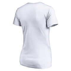 Tampa Bay Lightning Women's City Pride V-Neck T-Shirt - White T-shirts